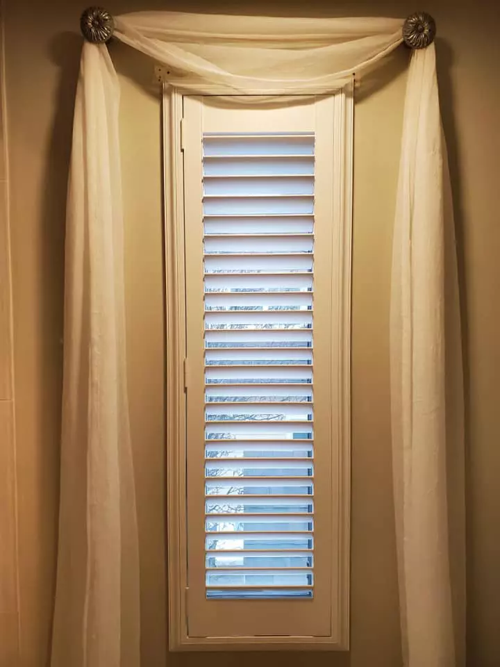 Custom window drapes